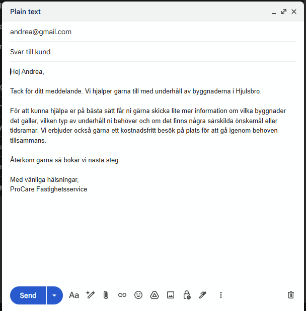 Gmail Draft